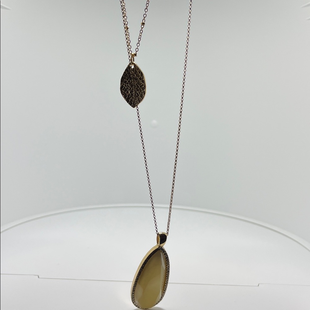 LC Lauren Conrad gold-tone layered necklace set